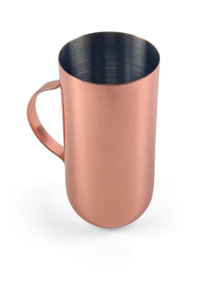 Copper Plated Tall Mug 450ml