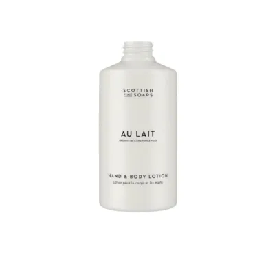 Au Lait Hand & Body Lotion Empty Printed Bottles 300ml x6