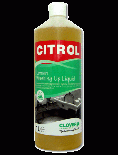 Citrol Washing Up Liquid 1L (Lemon Fragrance)