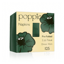 Napkin Forest Green 40cm/2ply 8 Fold x2000