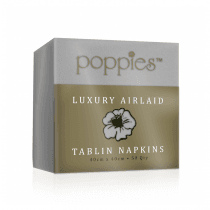 Napkin Airlaid/Tablin Grey 40cm 8 Fold x500