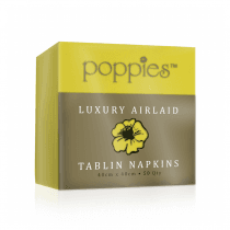 Napkin Airlaid/Tablin Yellow 40cm 8 Fold x500