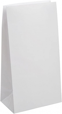 Grab Bag (No Handle) White 12" x500