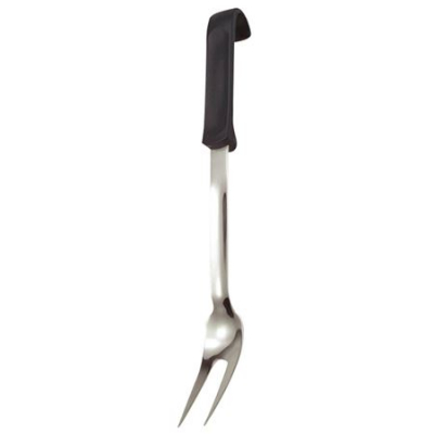 Meat Fork Stainless Steel  Polypropylene Black Handle