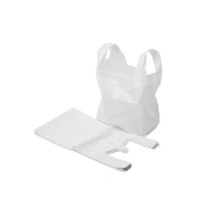 Vest Carrier Bag White Large (Pelican) 13x19x23Inch x800