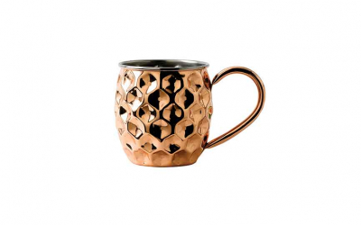 Copper Dented Mug 48cl [17oz]