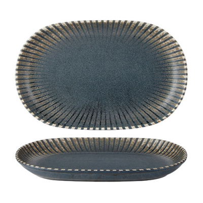 Flint Oval Platter 28x18cm
