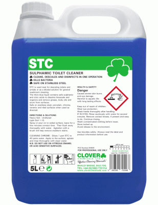 STC Acidic Toilet & Washroom Cleaner 5L