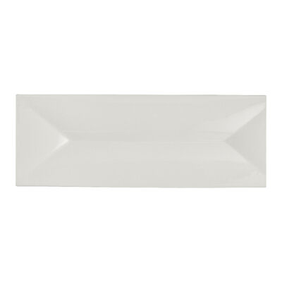RO White Album Rectangular Tray w/ Indent 28.5 x 10cm (11 1/8 x 3 7/8Inch)