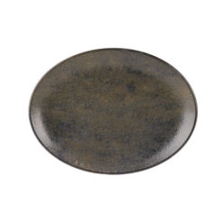 Ebony Oval Plate 31cm/12Inch