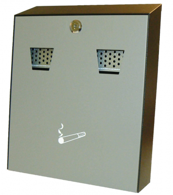 Powder Coated Wall Mounted Ashbin