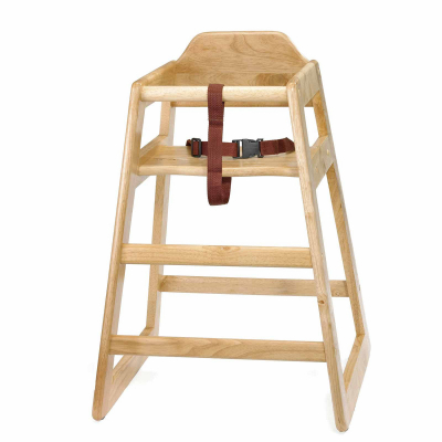 Highchair Natural Finish Wood 50x50x73.5cm
