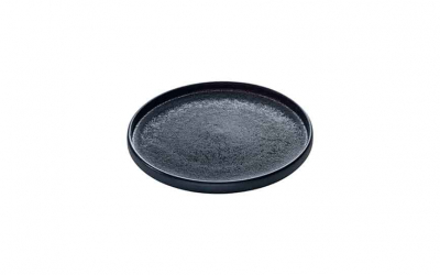 Nara Black Plate 21cm [8.3Inch]