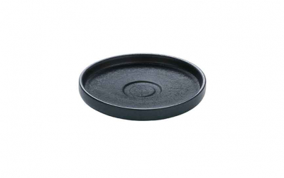 Nara Black Saucer 15cm [5.9Inch]