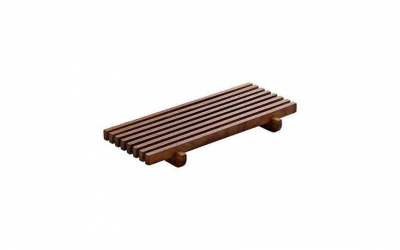 Ananti Rectangular Crumb Grid Walnut 18x9cm
