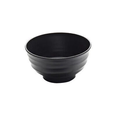 Zen Black Bowl 18 x 9.5cm 101cl (7 1/8 x 3 3/4" 35 1/2oz)