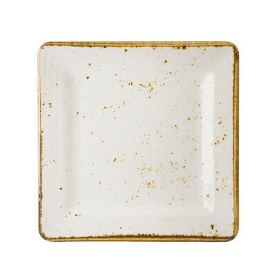 Craft White Square Plate 22.8cm (9Inch)