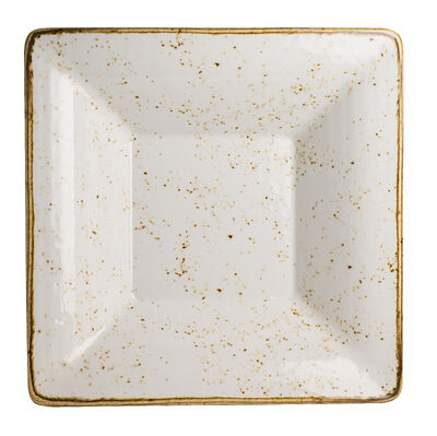 Craft White Square Pebble Bowl 38.1 x 8.3cm 4.7ltr (15 x 3 1/4Inch 5qts)