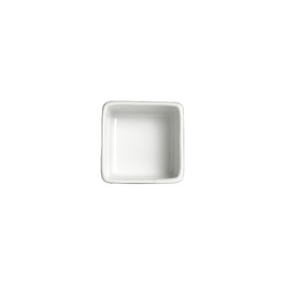 Cafe Porcelain Square Ramekin 5.7 x 3.2cm 7cl (2 1/4 x 1 1/4Inch 2 1/2oz)