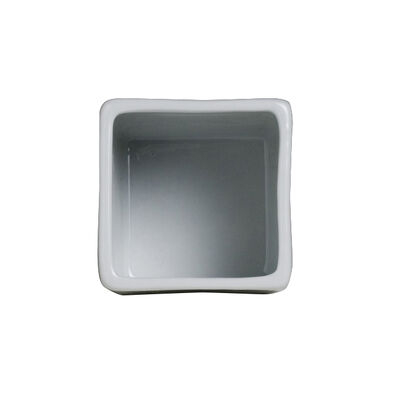 Cafe Porcelain Square Deep Ramekin 4cm 2.85cl (1 1/2" 1oz)