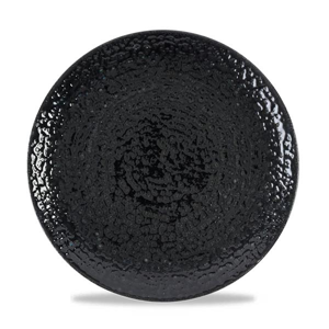 Homespun Chroma Black Evolve Coupe Plate 10.25"
