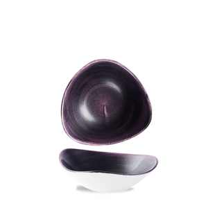 Stonecast Patina Deep Purple Lotus Bowl 7"