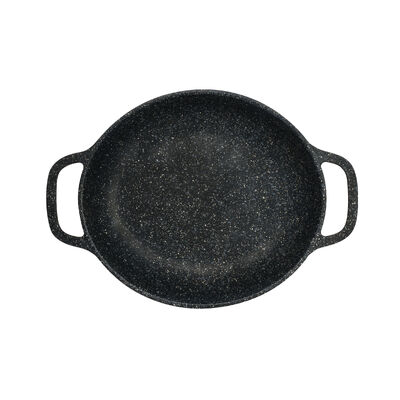 Folio Black Oval Handled Casserole 26.7 x 18.7 x 4.5cm 85.8cl (10 1/2 x 7 3/8 x 1 3/4Inch 29oz)