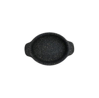 Folio Black Oval Mini Crock 17.8 x 12 x 4.5cm 43.6cl (7 x 4 3/4 x 1 3/4Inch 14 3/4oz)