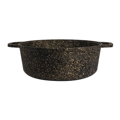 Folio Bronze Induction Buffet Pot & Lid 37.5 x 28 x 11.4cm 561.cl (14 3/4 x 11 3/4 x 4 1/2Inch 190oz)