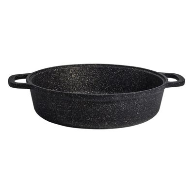 Bronze Induction Buffet Pot No Lid 37.5 x 28 x 8.25cm 384.5cl (14 3/4 x 11 3/4 x 3 1/4" 130oz)