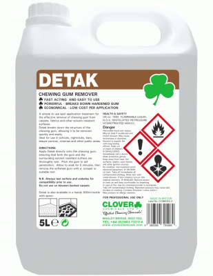 Detak Chewing Gum Remover 5L