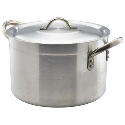Aluminium Stewpan With Lid 34Litre