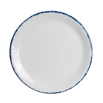 Blue Dapple: Coupe Plate 15.2cm (6")
