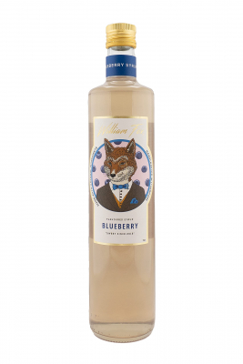 William Fox Premium Blueberry Syrup 75cl