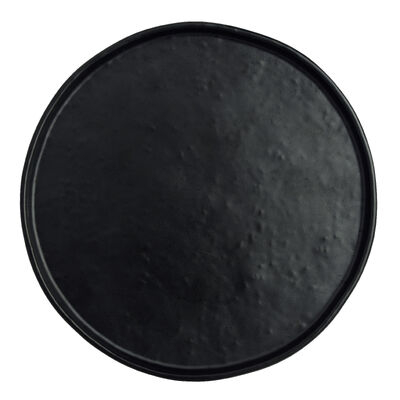 Cali Black Round Melamine Plate 21cm (8 1/4")