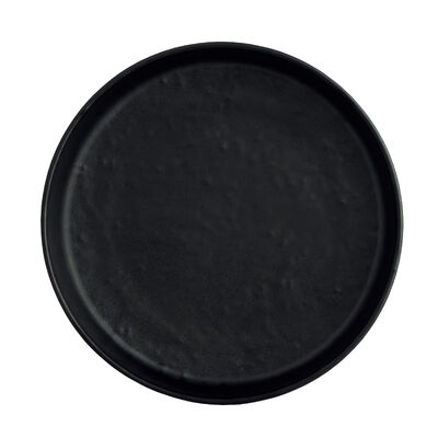 Cali Black Round Melamine Plate 16.4cm (6 1/2")