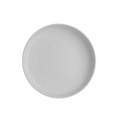 Cali White Round Melamine Plate 20.3 x 4.2cm (8 x 1 2/3Inch)