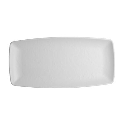 Cali White Rectangle Melamine Plate 29.2 x 14cm (11 1/2 x 5 1/2")