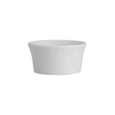 Cali White Round Melamine Dish 5.9 x 3.2cm 4.2cl (2 1/3 x 1 1/4" 1 1/2oz)
