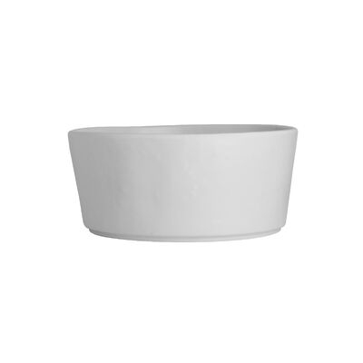 Cali White Round Melamine Bowl 14 x 6.3cm 49.7cl (5 1/2 x 2 1/2" 17 1/2oz)