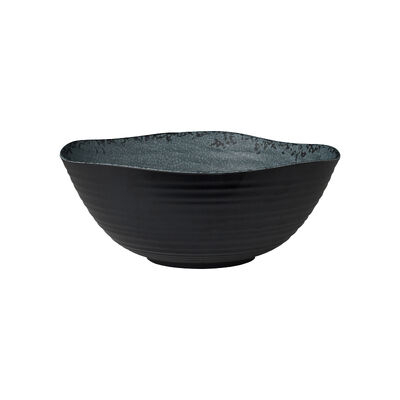 Pompeii Slate Small Round Bowl 24.4 x 9.5cm 2.25ltr (9 3/5 x 3 3/4Inch 2 3/8qrt)
