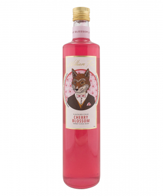 William Fox Premium Cherry Blossom Syrup 75cl