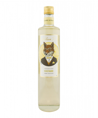 William Fox Premium Custard Syrup 75cl