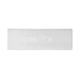 Era Grey Oblong Plate 33x11cm