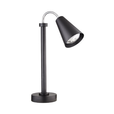 Modern Black Single Heat Lamp 220V EU Plug 55.9cm (22")