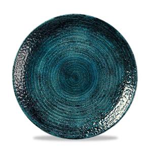 Homespun Chroma Blue Evolve Coupe Plate 10.25"