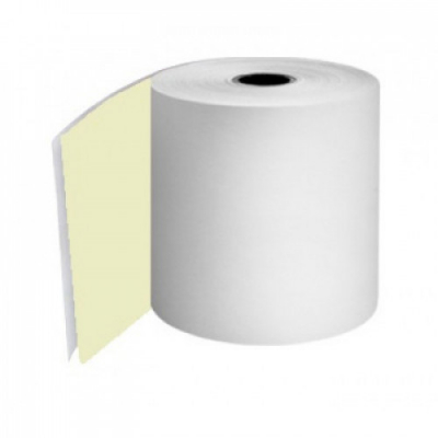 Till Roll White/Yellow 76mm 2ply x20 (056/055)