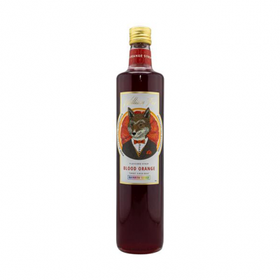 William Fox Premuim Rainbow Range Blood Orange Syrup 75cl