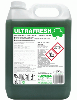 Ultrafresh Perfumed Cleaner and Disinfectant 5L