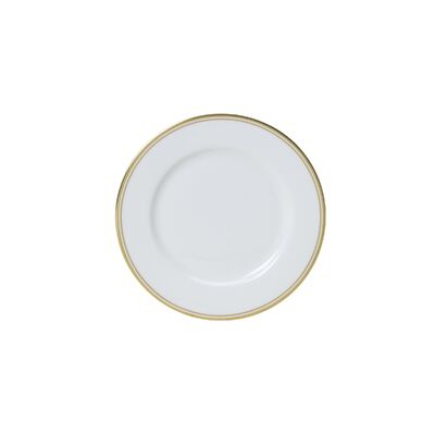 Burnished Gold Classic Plate 16.8cm (6 1/2Inch)